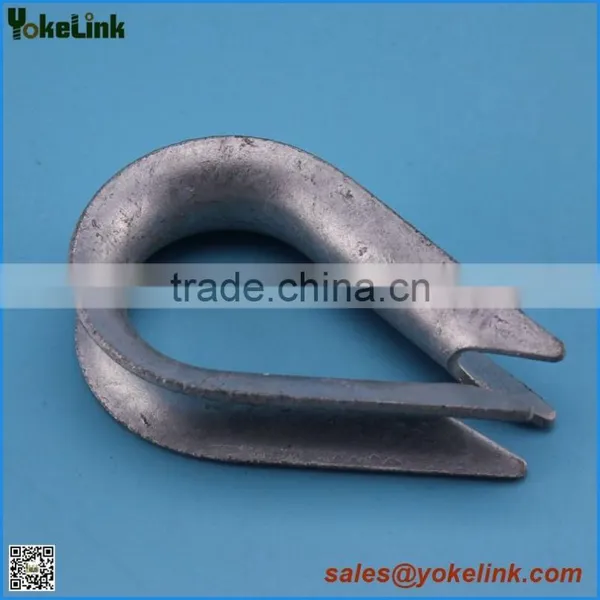 Electric Galvanized US Type Wire Rope Thimble photo-3