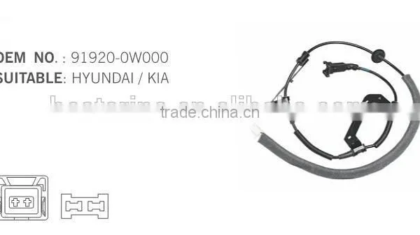 JAPANESE CAR SENSOR WHEEL SPEED SENSOR 4670A580 photo-5