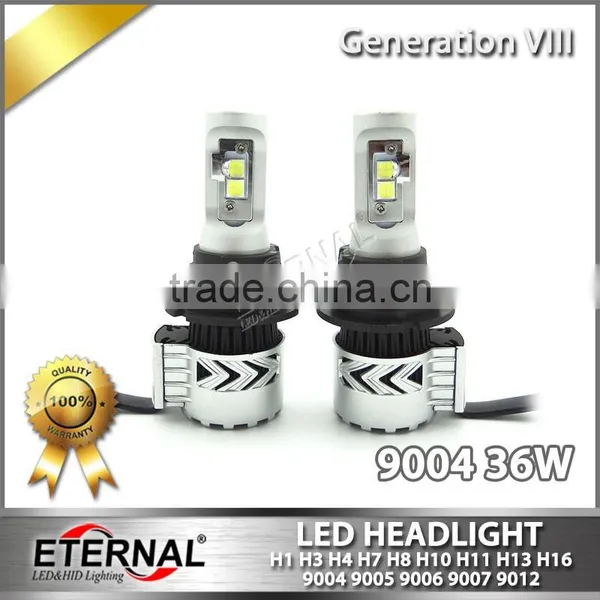 H1 H4 H7 H11 LED Headlight Kit Auto Led Bulb 12V 24V Car Automotive Offroad Truck Trailer Replacement Kit photo-3