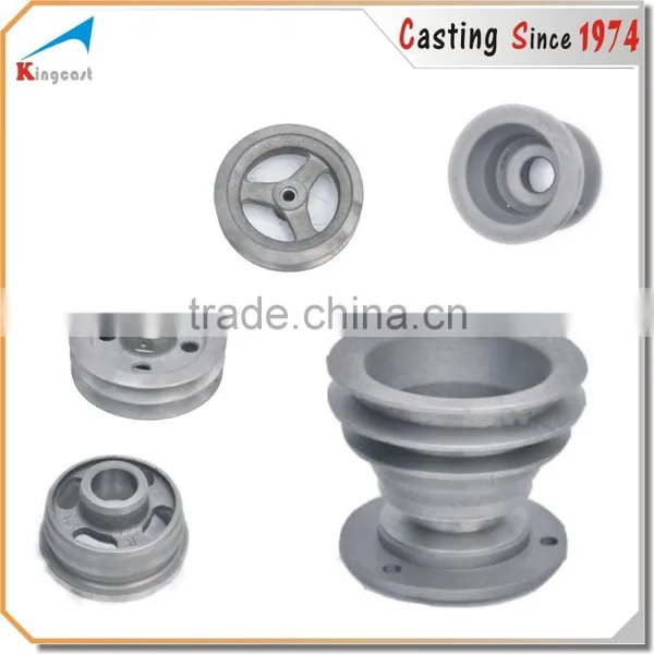 OEM Custom Industry Metal Grey Cast Iron Casting v Belt Pulley photo-3