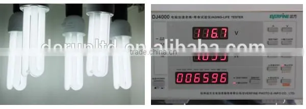 Brasil Luz 45W 127V 220V 6400K T5 E27 PF>0.92 4U.tube CFL Energy Saving Lamp With Procel Inmetro Standard photo-5