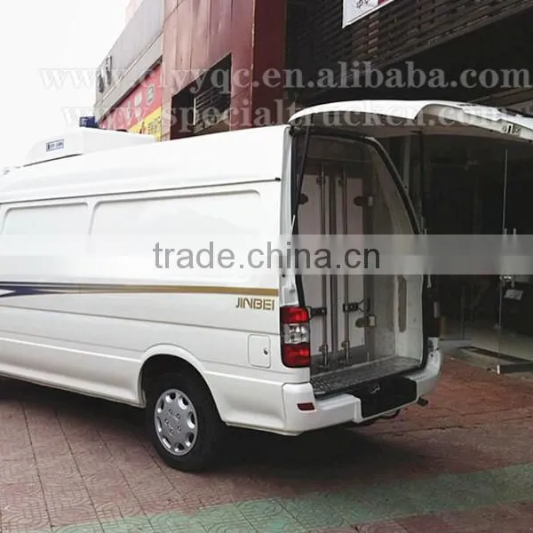 Jinbei 4X2 New Refrigerator Truck Mini Refrigerator Van for Sale photo-3