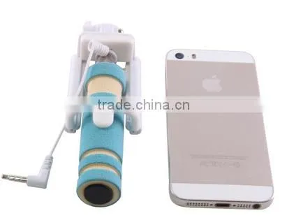 Colorful Mini Smartphone Selfie Stick With Wind Effect photo-6