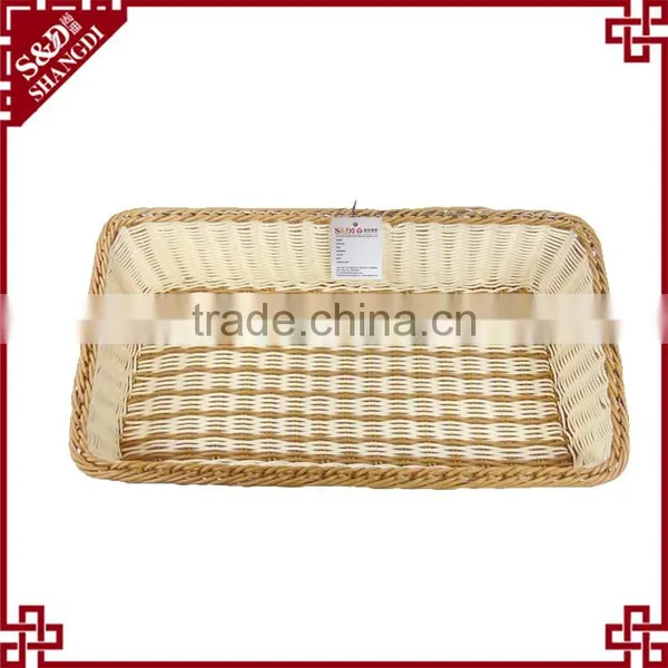 Amazing Hollow Handwoven Bread Dessert Display Easter Baskets Wholesale photo-3