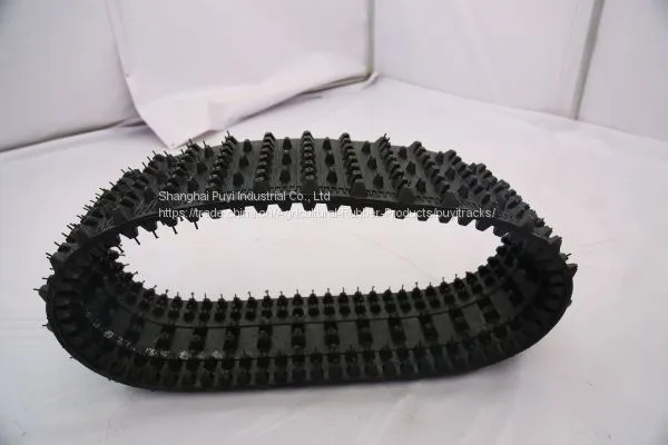 Puyi Snowmobile Rubber Tracks With Wheels 255*72*30 photo-2