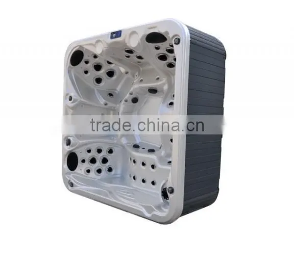 Acrylic Material and Corner,Center Drain Location Bathroom Tub for Jakuziy photo-4