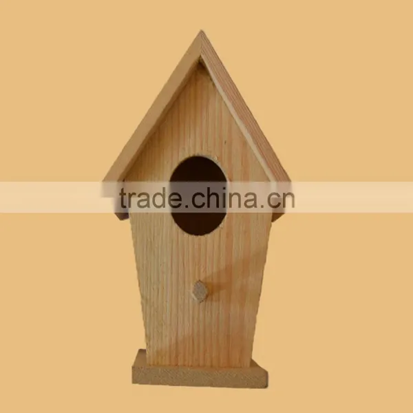 Desktop Decorative Small Wooden Bird Houses Nest photo-2