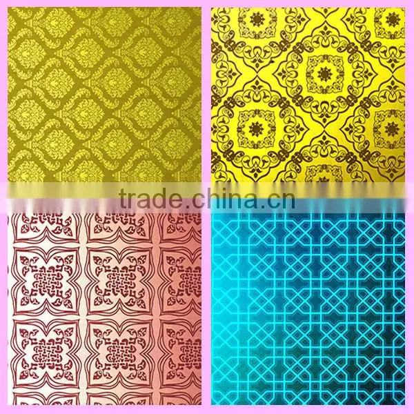 Foshan 304 1.0mm Etching Bronze Color Decorative Stainless Steel Sheet for Decoration photo-2