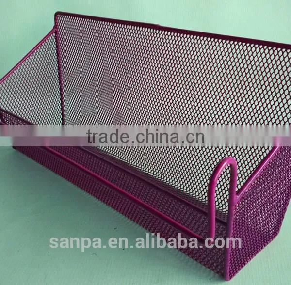 Manufactory Colour Hanging Wire Mesh Basket /Storage Blasket photo-2
