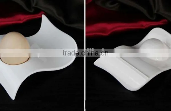 Useful and Novelty White Porcelain Egg Cup,Egg Cup Holder photo-5