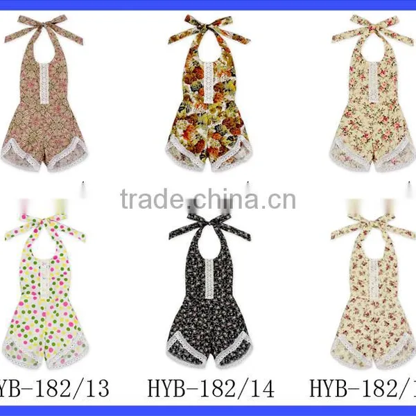Summer Sleeveless Romper Girl Kid Baby Jumpsuit Floral Clothes Outfits photo-5
