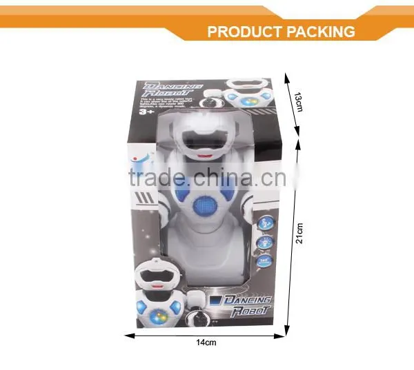 Bump and go Battery Operated Light up Dancing Robot Toy photo-6