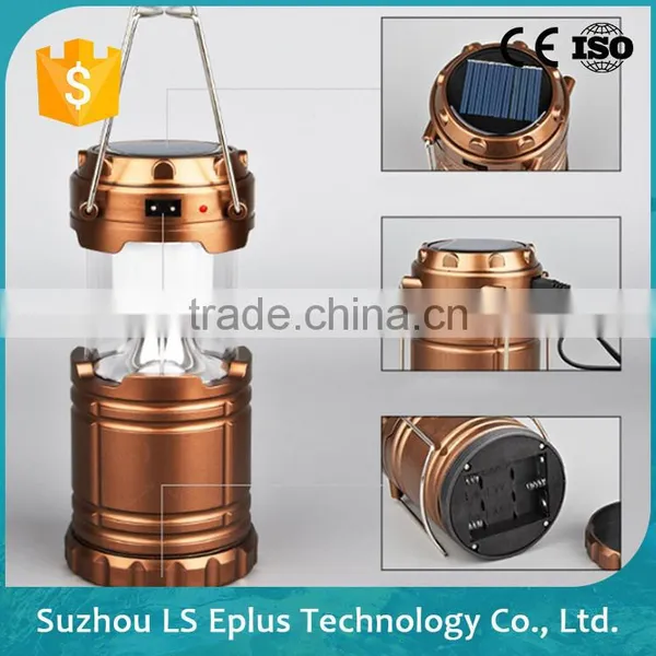 Portable Camping Solar LED Light,Led Telescopic Camping Lights,Led Solar Tent Lights photo-2