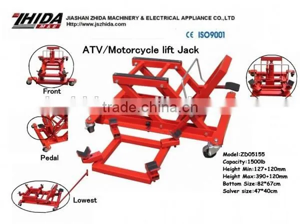 1500LB Hydraulic Two-way Cylinder ATV Lift Jack photo-2