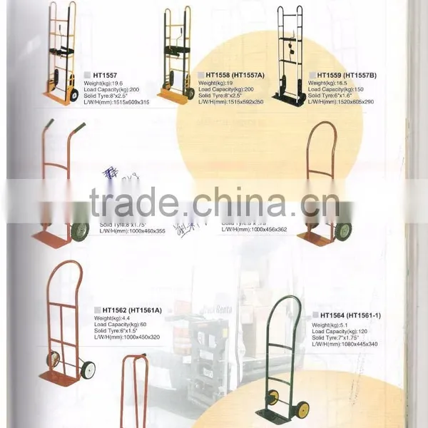 HT1313 Wholesale Tool Solid Wheel Hand Trolley Hand Truck photo-3
