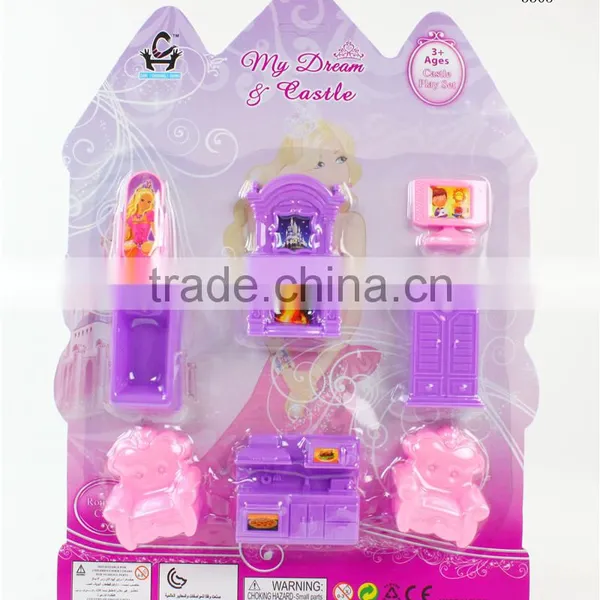 Kids Furniture Toy Plastic Castle Play Set photo-3