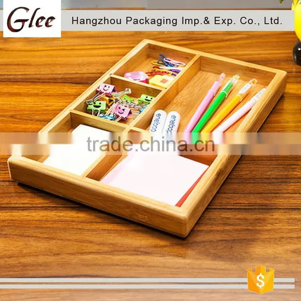 Clear ,multi-functional Simple Factory Direct Handmade Custom Bamboo Box photo-4