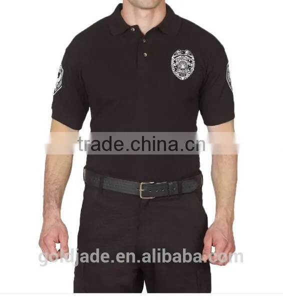 Customized 100% COTTON MEN SECURITY POLO SHIRT photo-6