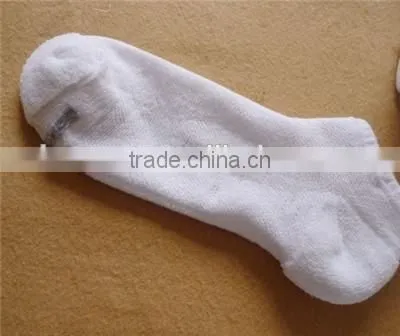 Bulk Wholesale Ankle Sport Socks Cushion Terry Padding Socks photo-2