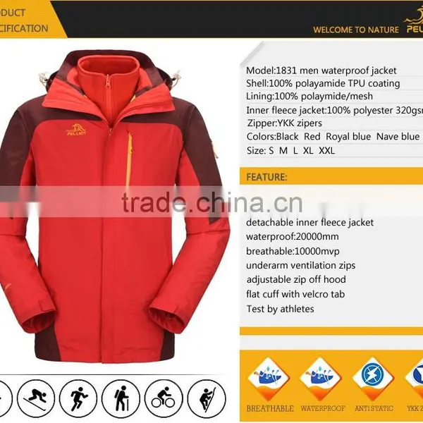 Wholesale Unisex Waterproof Nylon Windbreaker Jacket photo-5