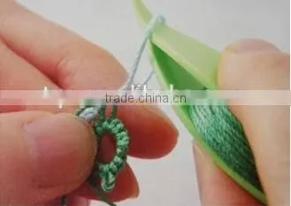 Plastic Tatting Shuttle For Hand Lace Making Craft Knitting Tool 2PCS/set photo-4