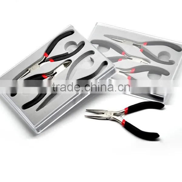 Beading Tool 1Box(3PCs) Jewelry Making Stainless Steel Pliers photo-2