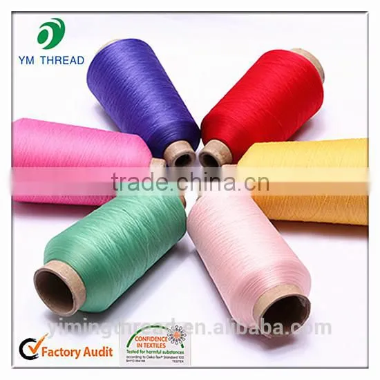 Dyed Polyester Textured Yarn 300D for Socks photo-3