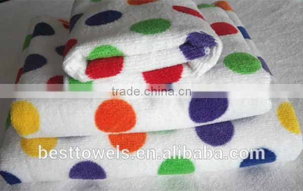 2015 Newstyle Printed Microfiber Bath Towel Set photo-3