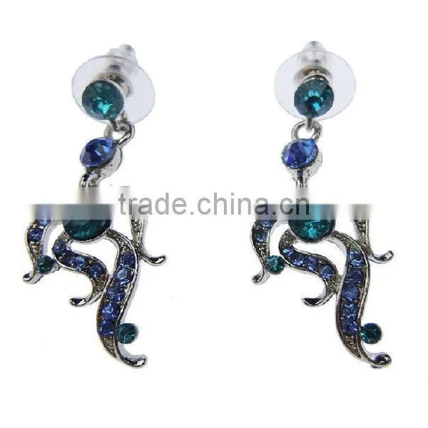 Popular Style Crystal Rhinestone Jewelry Sets,Fashion Stud Earring n Necklace Jewelry Set Dubai,Vintage Wedding Jewelry Set photo-2