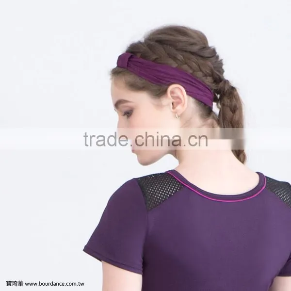 Yoga Fitness Women Stretchy Sport Headband photo-3