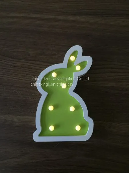 Bunny Led Lighting Kid Wall Lamp Animal Light Toy Lamp Led Tabletop Night Light
