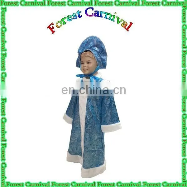 87068 Sexy Snowman Costume With Crown For Kids