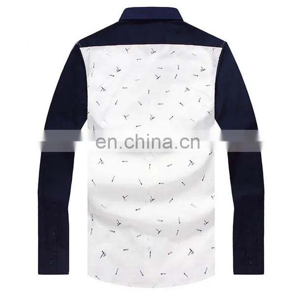 China Wholesale Latest Design Shirt for Men With 100% Cotton photo-3