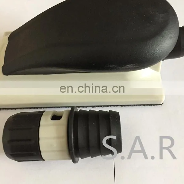 Sanding Block Car Putty Sander Dust Free Hand Board Abrasive Pad With