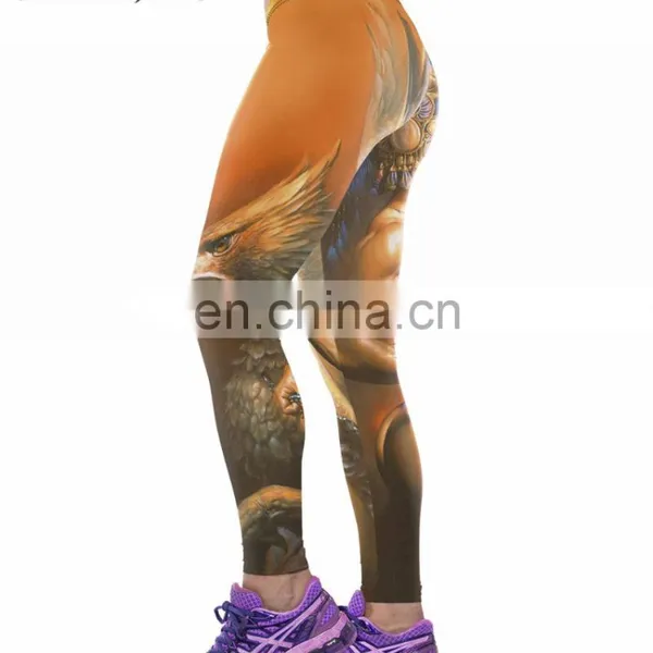 Lady Workout Pants Sport Fitness Yoga Leggings for Women photo-3