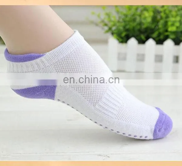 Women Fitness Women Professional Yoga Socks Anti Slip Rubber Dots Sports Indoor Exercise Socks Latex Pilates Socks photo-3