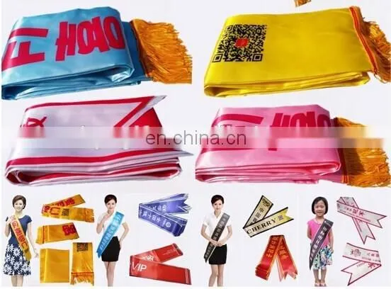 Disney Factory New Product Beautiful Body Sash For Wedding, Celebration, Ribbon For National Day photo-2