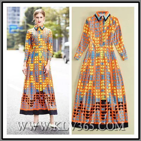 Wholesale Ladies Fashion Long Dress