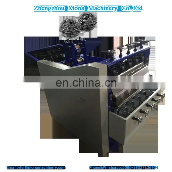 4 Heads Wool Scrubber Maker/ Cleaning Ball Making Machine ,clean Ball Maker Machines , Wool Scrubber Making/maker Machine photo-3