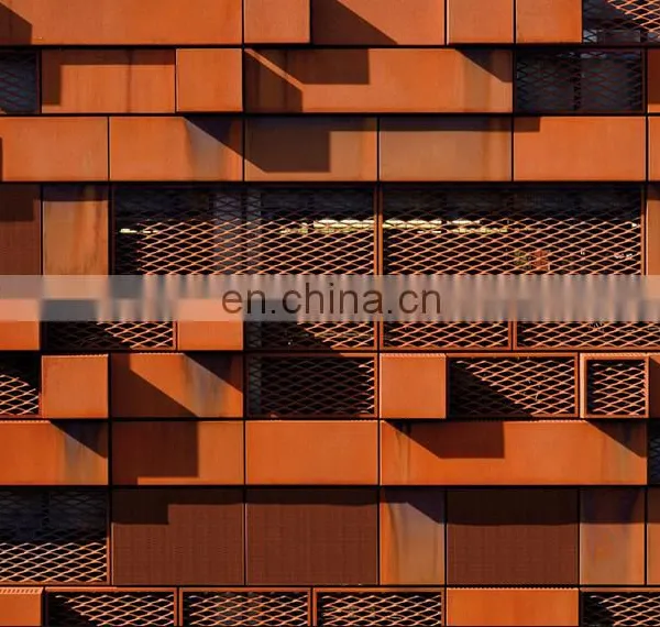 Interior & Exterior Corten Steel Wall Panel 1mm Thick Facade Corten photo-3