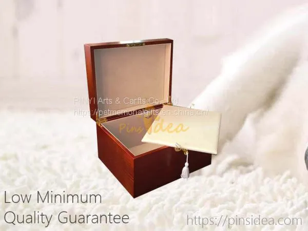 Rosewood Blank Personal Memorial Wooden Keepsake Box With Velvet Lining, Engravable, Quality Guarantee photo-3