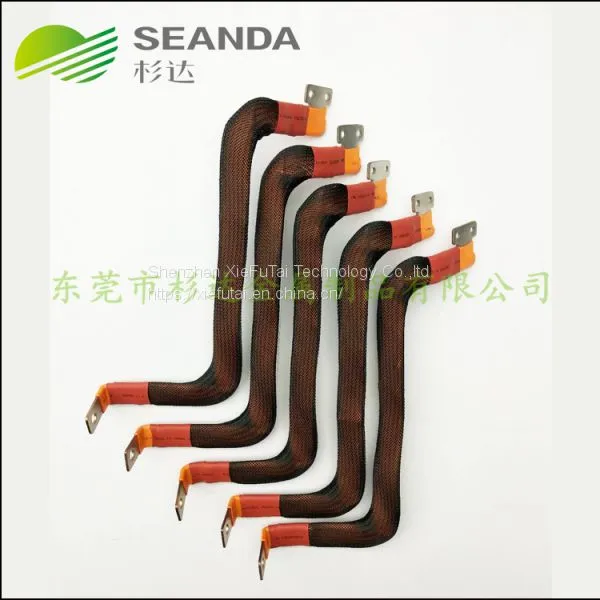 High Quality Earth Wire Bare Copper Ground Flexible Weave Copper Busbar photo-4