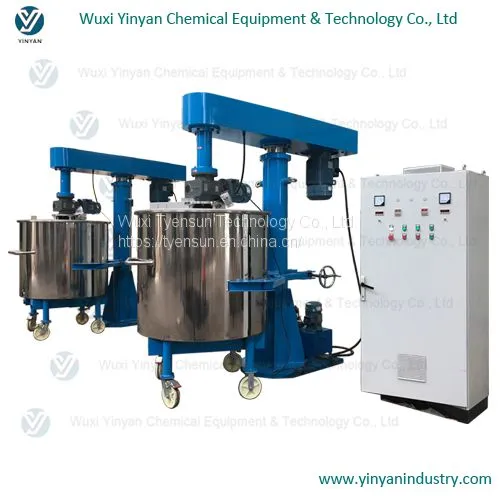 Viscous Coating Mixing Machine Dual Shaft Mixer photo-4
