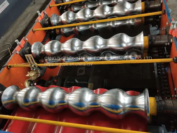 Steel Tile Making Machinery For Colored Glazed Steel Roofing Sheet photo-2