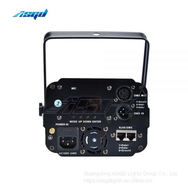 ASGD Beam 1800mW 3D Stage Laser Light RGB Animation Scan Projector Wedding Birthday Party DJ 2000 Patterns Christmas Music Disco Bar photo-5