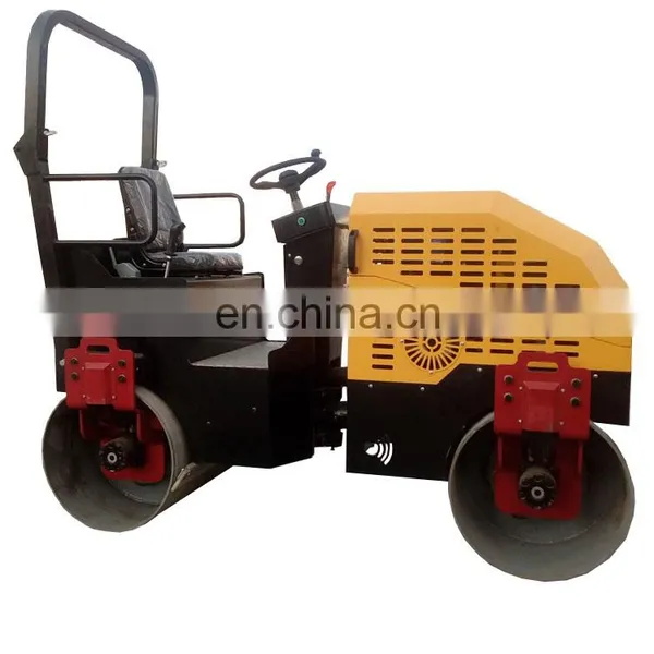 Hydraulic Drive 2 Ton Weight of Concrete Road Roller Compactor Machine photo-4