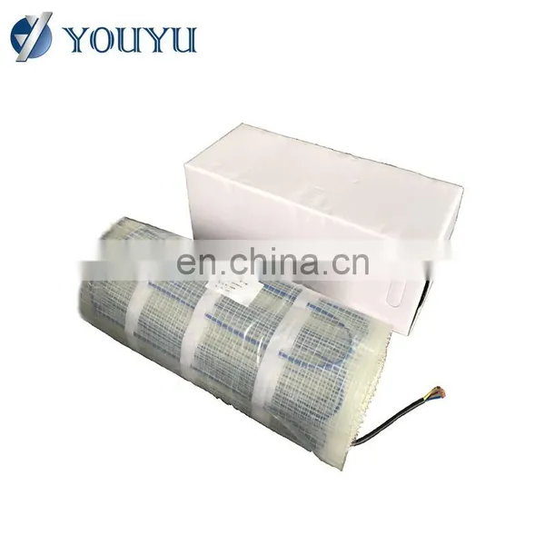 Radiant Underfloor Under Tile Double-Core Foil Electric Heating Mat With Touch Thermoatat For Laminate photo-3