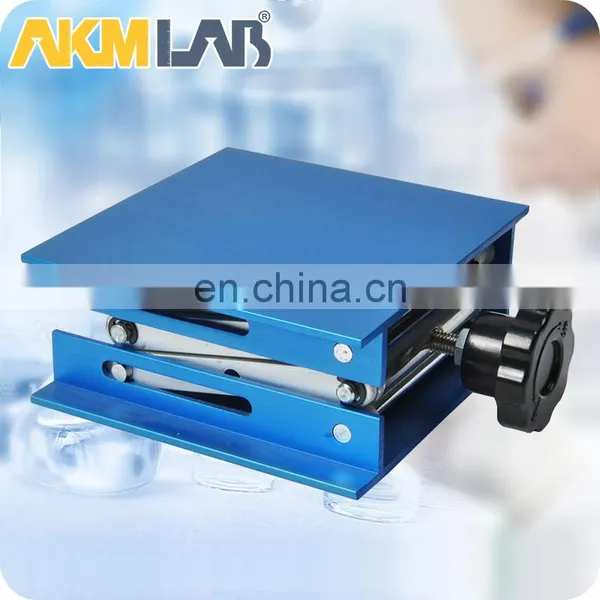 AKMLAB Laboratory Hand Lifting Portable Scissor Lifting Platform photo-3