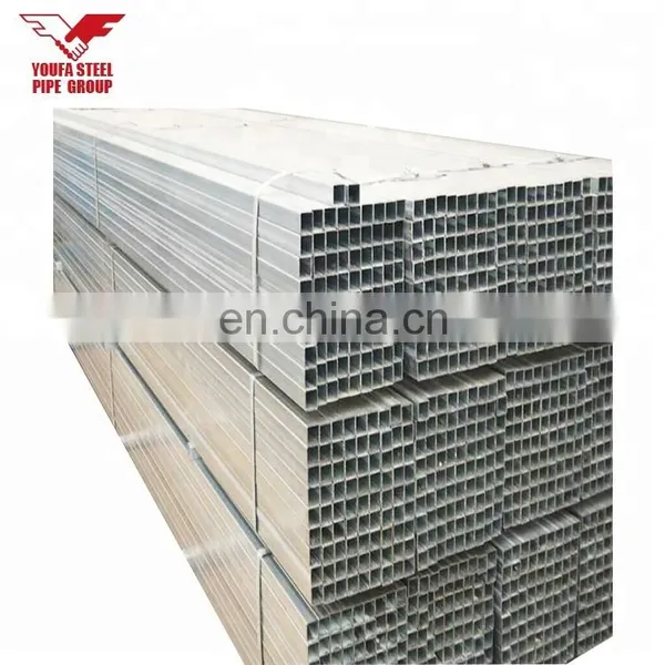 Popular ASTM A500 GRB Low Carbon Mild HDG Square Steel Pipe photo-5
