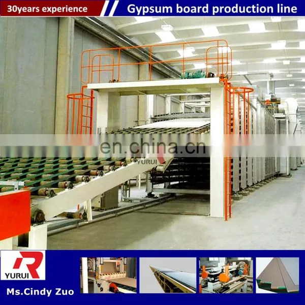 Gypsum Board Production Line With Knauf Technology Save Cost/Gypsum Plaster Board Plant Line(thermal Oil Drying/hot Air Drying) photo-6